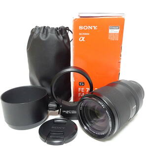 Sony SEL70300G FE70-300ｍｍ Ｆ4.5-5.6 G OSS カメラレンズ 動作未確認【80サイズ/同梱不可/大阪商品】【2576158/171/mrrz】