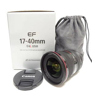 Canon EF LENS 17-40mm 1:4 L USM カメラレンズ 動作未確認 【80サイズ/同梱不可/大阪商品】【2576880/211/mrrz】