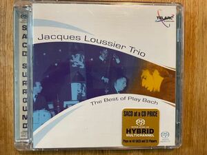 SACD JACQUES LOUSSIER TRIO / THE BEST OF PLAY BACH