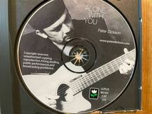 CD PETER DICKSON / ALONE WITH YOU_画像2