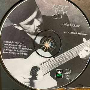 CD PETER DICKSON / ALONE WITH YOUの画像2