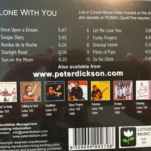 CD PETER DICKSON / ALONE WITH YOUの画像3