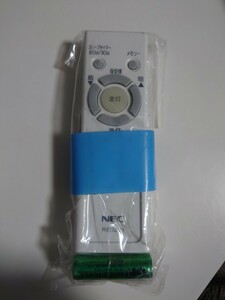 新品未使用　未開封　NEC　シーリングライト　照明器具用リモコン　LED　照明器具　RE0201