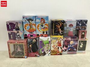 1円〜 同梱不可 ジャンク SQフィギュア等 ラブライブ サンシャイン、コードギアス、鬼滅の刃 他