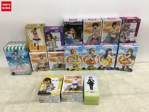 1円〜 同梱不可 ジャンク SQフィギュア等 ラブライブ!、アイドルマスター他