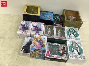 1円〜 同梱不可 ジャンク ノーゲーム・ノーライフ Coreful 白 猫耳制服ver、初音ミク SPM わがまま工場長 他