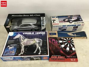 1円〜 同梱不可 /ジャンク RC スカイボンバー14X 、VISIBLE HORSE 他