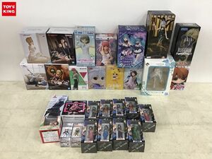 1円〜 同梱不可 ジャンク 一番くじフィギュア等 五等分の花嫁、エヴァンゲリオン、初音ミク、名探偵コナン 他