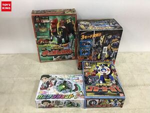 1円〜 同梱不可 ジャンク ゴーオンジャー、ゴーバスターズ等 ゴローダーGT、キョウレツオー他