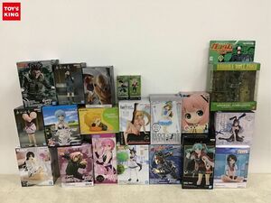 1円〜 同梱不可 ジャンク Q posket等 SPY×FAMILY、青春ブタ野郎、エヴァンゲリオン、NARUTO 他