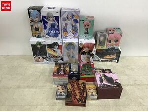 1円〜 同梱不可 ジャンク EXQフィギュア等 転生したらスライムだった件、ワンパンマン、鬼滅の刃、SPY×FAMILY 他