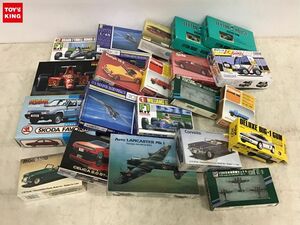 1円〜 同梱不可 ジャンク 1/144等 Afro LANCASTER Mk I、TOYOTA CELICA 2.0 GT-R 他