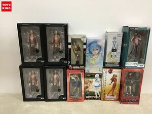 1円〜 同梱不可 ジャンク プレミアムフィギュア等Re:ゼロから始める異世界生活、エグザムライ戦国、エヴァンゲリオン