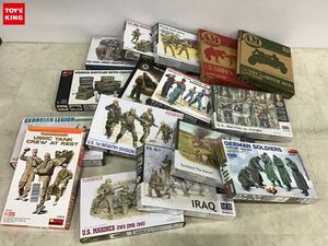 1円〜 同梱不可 ジャンク 1/35等 U.S.Marines in Jungle、GERMAN SOLDIERS WINTER 1941-42 他