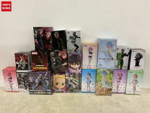 1円〜 同梱不可 ジャンク フィギュア 呪術廻戦 東京リベンジャーズ Re:ゼロから始める異世界生活 仮面ライダーW 他