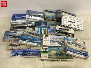 1円〜 同梱不可 ジャンク 1/200等 ANA ボーイング 737-700、米国海軍 空母 レキシントン 1942 他