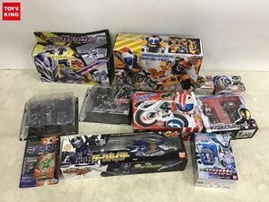 1円〜 同梱不可 ジャンク 仮面ライダーファイズ、ドライブ、龍騎 他 ゼンリンシューター等