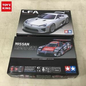 1円〜 タミヤ 1/24 ニッサン R390 GT1 レクサス LFA