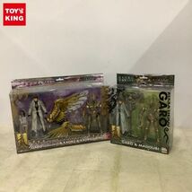 1円〜 未開封含 バンダイ イクイップ＆プロップ 牙狼 GARO VOL.7 ガロ翼人&カオル&カオルの指輪 VOL.2 烈火炎装ガロ&魔導火_画像1