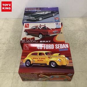 1円〜 amt 1/25 ’40 FORD SEDAN GASSER 4×4 SUBARU BRAT 他