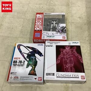 1円〜 未開封含 バンダイ ROBOT魂 ガンダムエクシア・トランザムクリアver、RX-78-2 ガンダム ver.A.N.I.M.E. ファーストタッチ2500他