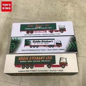 1円〜 EDDIE STOBART 1/76 Leyland DAF FT85CF Curtainside Davena H345、Volvo FH Walking Floor Trailer Grace Olivia H8505他