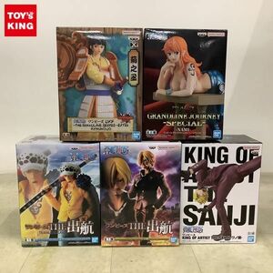 1円〜 未開封 ONE PIECE THE 出航 等 トラファルガー・ロー、サンジ、ナミ 他