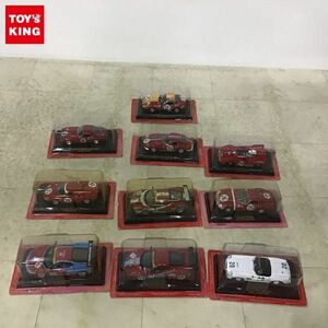 1円〜 アシェット 公式フェラーリF1コレクション 1/43 フェラーリ250カリフォルニア 24h Le Mans 1960、F430 GTC FIA GT 2007他