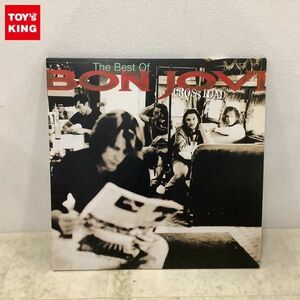 1円〜 LPレコード ボン・ジョヴィ クロスロード/ザ・ベスト・オブ・BON JOVI