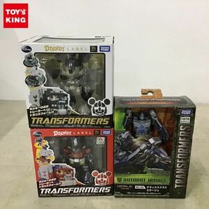 1円〜 未開封含 タカラトミー トランスフォーマーディズニーレーベル等ミッキーマウストレーラー BD-06 デラックスクラス ミラージュ他