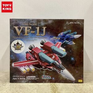 1円〜 アルカディア 1/60 超時空要塞マクロス 完全変形 VF-1J スーパーバルキリー ミリア・F・ジーナス 搭乗機