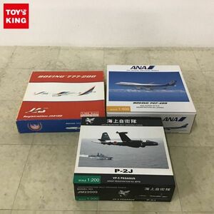 1円〜 全日空商事 等 1/200 他 海上自衛隊 P-2J VP-5 PEGASUS ANA ボーイング 747-400 他