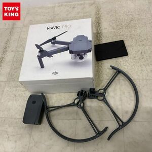 1円〜 ジャンク DJI ドローン MAVIC PRO、プロペラガード、インテリジェント フライト バッテリー