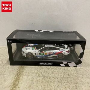 1円〜 ミニチャンプス 1/18 BMW M8 GTE BMW TEAM MTEK TOMCZYK/CATSBURG/ENG #81 24H ル・マン 2018