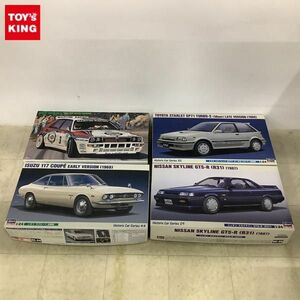 1円〜 ハセガワ 1/24 トヨタ スターレットEP71 ターボS 3ドア 後期型、ニッサン スカイライン GTS-R R31 他