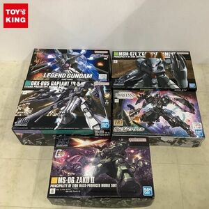 1円〜 HGUC等 1/144 ザクII レジェンドガンダム ガンダムウヴァル ズゴックE 他