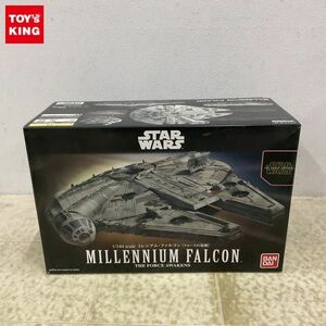 1円〜 バンダイ 1/144 STAR WARS ミレニアム・ファルコン フォースの覚醒 プラモデル