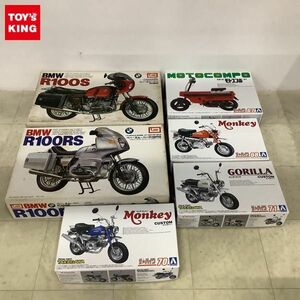 1円〜 アオシマ 他 1/12 ホンダ AB12 モトコンポ ’81、BMW R100S 等