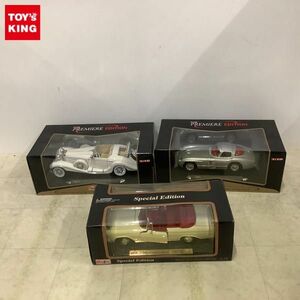 1円〜 マイスト 1/18 メルセデス・ベンツ 280SE1966 メルセデス・ベンツ 300 SLR クーペ ウーレンハウト 他