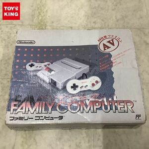 1円〜 欠品 ファミリーコンピュータ AV仕様 HVC-101 本体