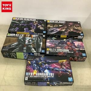 1円〜 HGUC 1/144 ガンダムF91 ハリソン・マディン専用機、ガンキャノン 他