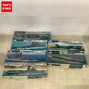 1円〜 タミヤ 他 1/700 等 日本航空母艦 飛龍、日本駆逐艦 雪風 他