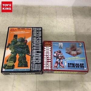 1円〜 タカラ 1/24 装甲騎兵ボトムズ スコープドッグ レッドショルダーカスタム、ブルーティッシュドッグ