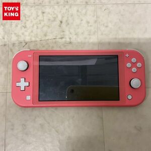 1円〜 動作確認/初期化済 箱無 Nintendo Switch Ligth HDH-001 コーラル