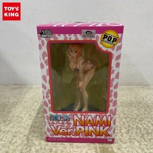 1円〜 未開封 メガハウス P.O.P LIMITED EDITION/POP 1/8 ONE PIECE ナミ Ver.PINK