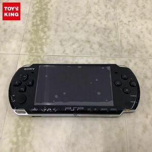 1円〜 動作確認/初期化済 箱無 PSP PSP-3000 本体 ピアノ・ブラック