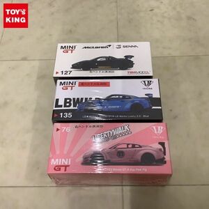 1円〜 未開封 MINI GT 1/64 マクラーレン SENNA 右 ハンドル R HD LB★WORKS 日産 GT-R R35 Pink Pig 右ハンドル R HD 他