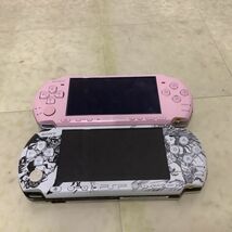 1円〜 動作確認済 初期化済 箱無 PSP 3000 本体 ピアノ・ブラック、PSP 1000 本体 セラミック・ホワイト 他_画像3