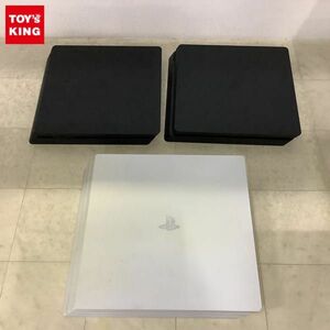 1円〜 動作確認/初期化済 箱無 PS4 本体 CUH-2000A ジェットブラック、CUH-7200B グレイシャーホワイト他