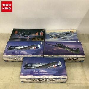 1円〜 ハセガワ 1/48 愛知D3A1 九九式艦上爆撃機 フォールディング ウイング、中島 C6N1 十七試艦上偵察機 試製 彩雲 他